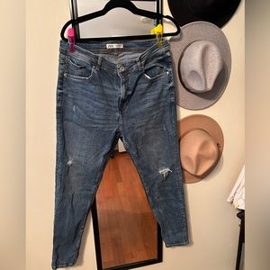 Distressed Zara Skinny Jeans